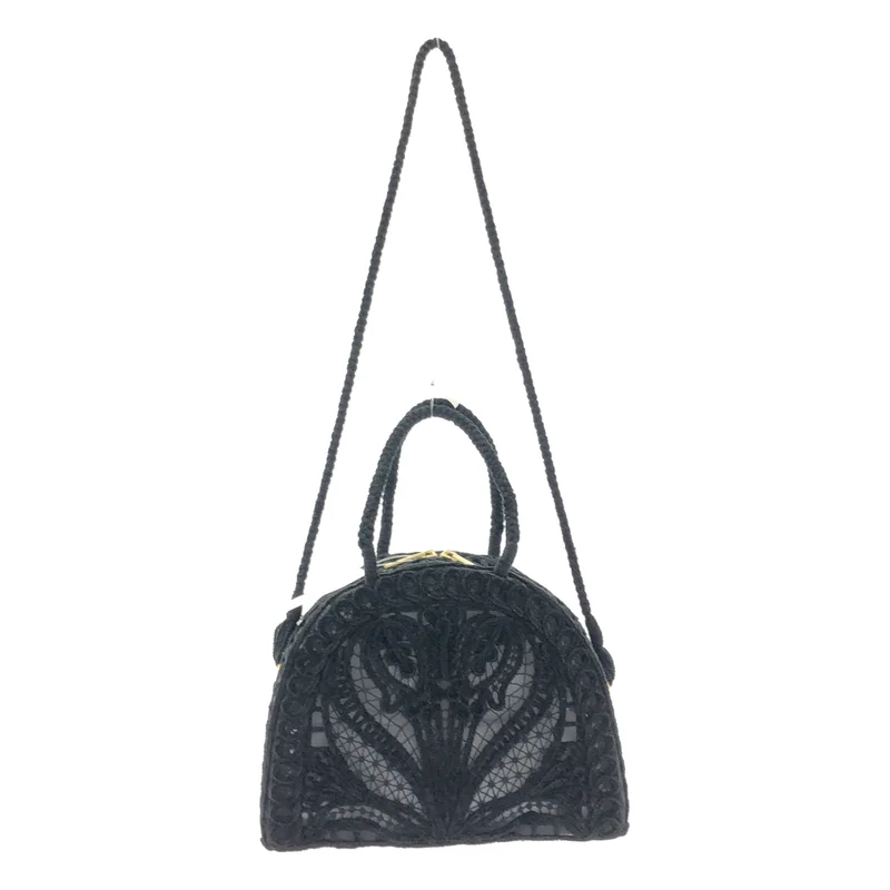 Mame Kurogouchi / マメクロゴウチ | CORDING EMBROIDERY DEMI LUNE HANDBAG ショルダーバッグ |