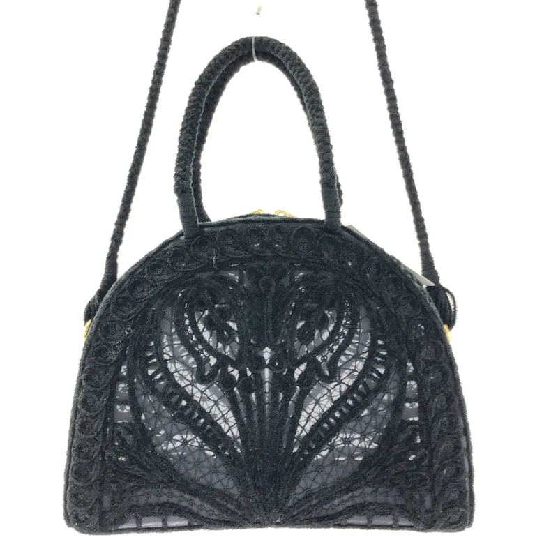 Mame Kurogouchi / マメクロゴウチ | CORDING EMBROIDERY DEMI LUNE HANDBAG ショルダーバッグ |