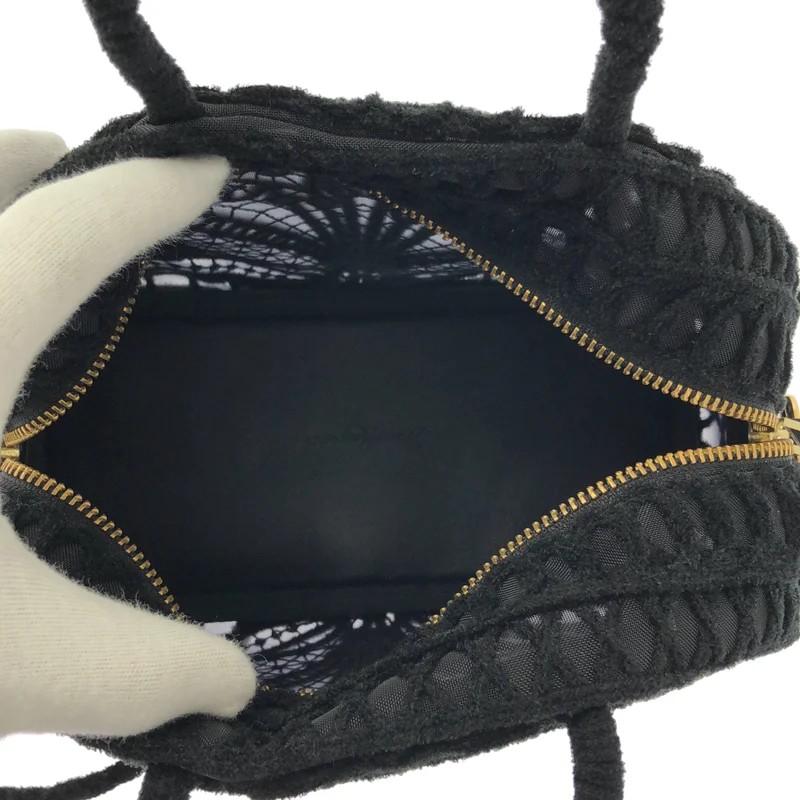 Mame Kurogouchi / マメクロゴウチ | CORDING EMBROIDERY DEMI LUNE HANDBAG ショルダーバッグ |