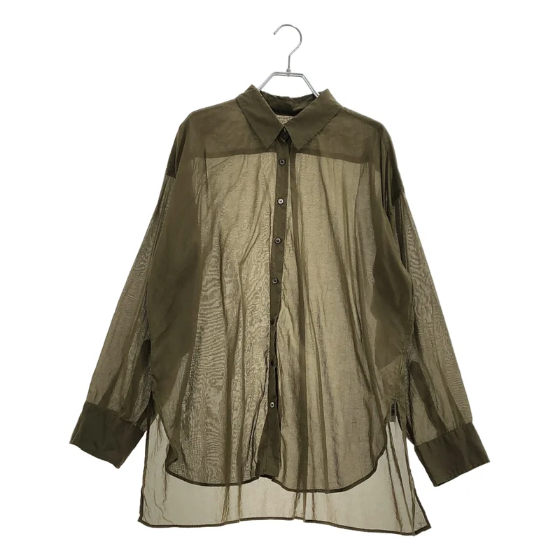 Plage / プラージュ | 2026SS | fluffy sheer シャツ 2 |