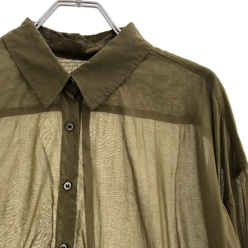 Plage / プラージュ | 2026SS | fluffy sheer シャツ 2 |
