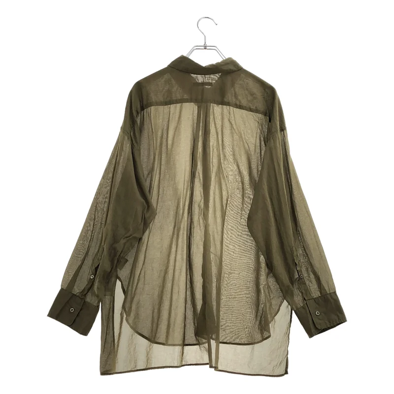 Plage / プラージュ | 2026SS | fluffy sheer シャツ 2 |