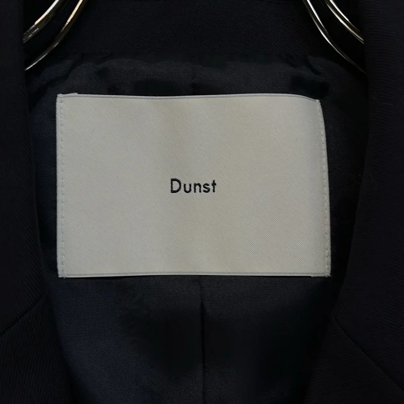 DUNST / ダンスト | 金ボタン ダブルブレスト ブレザー ジャケット / 総裏地 | S | レディース