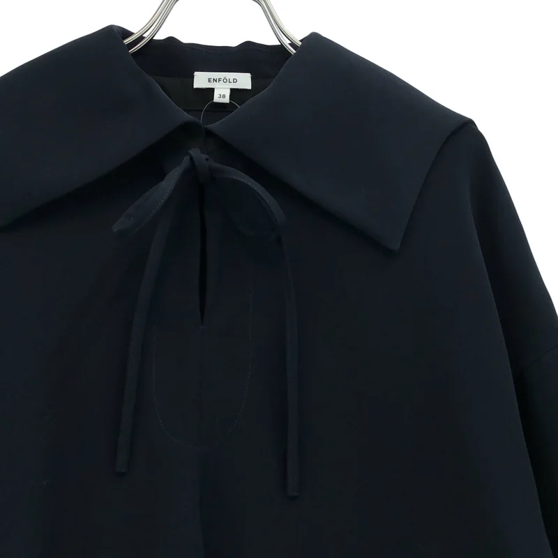 ENFOLD / エンフォルド | 2023AW | SAILOR COLLAR PULLOVER / セーラーカラー プルオーバーブラウス | 38 | レディース