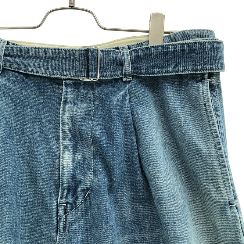 Graphpaper / グラフペーパー | 2024AW | Selvage Denim Belted Pants / セルビッジデニム | 2 | メンズ
