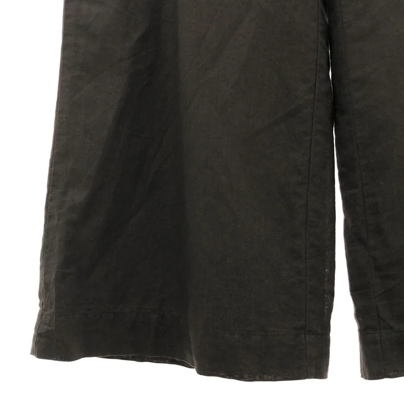 Deuxieme Classe / ドゥーズィエムクラス | 2025AW | Cotton Linen Relax / コットン リネン リラックスパンツ | 36 | レディース