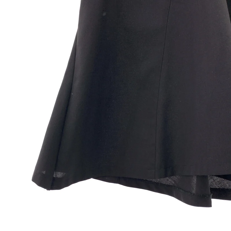 JUNYA WATANABE COMME des GARCONS / ジュンヤワタナベ | 2012SS | ウール混 レイヤードデザイン フレア ロングスカート | M | レディース