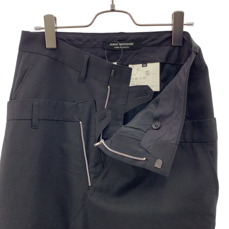 JUNYA WATANABE COMME des GARCONS / ジュンヤワタナベ | 2012SS | ウール混 レイヤードデザイン フレア ロングスカート | M | レディース