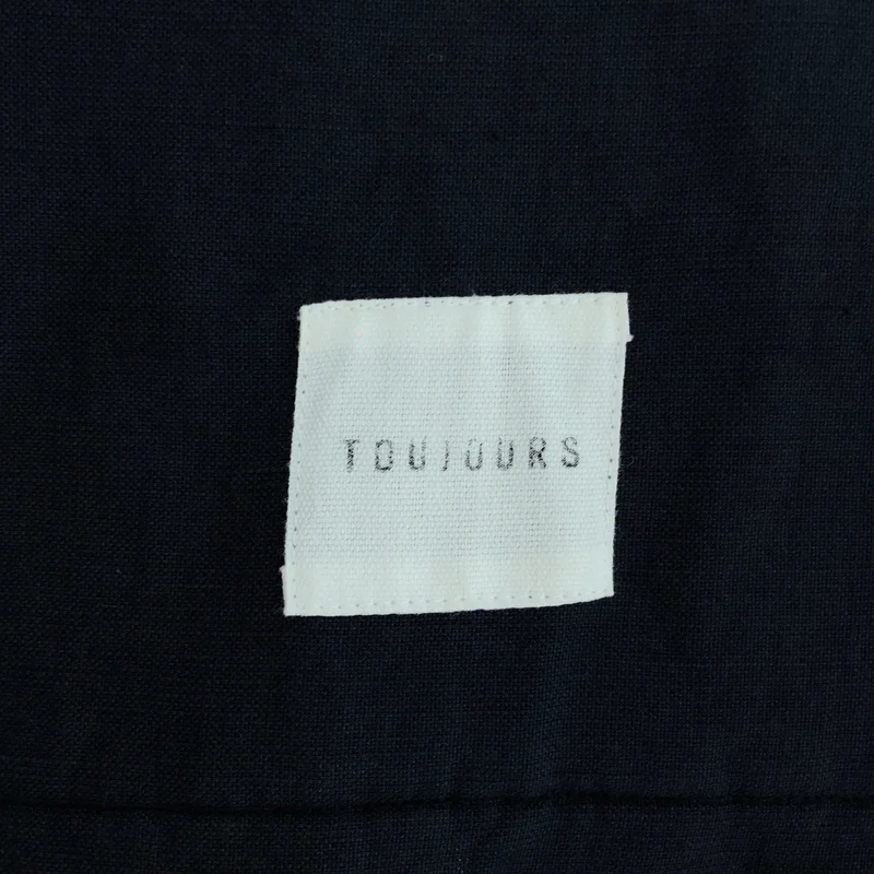 TOUJOURS / トゥジュー | ベロア ノーカラーコート | F | レディース