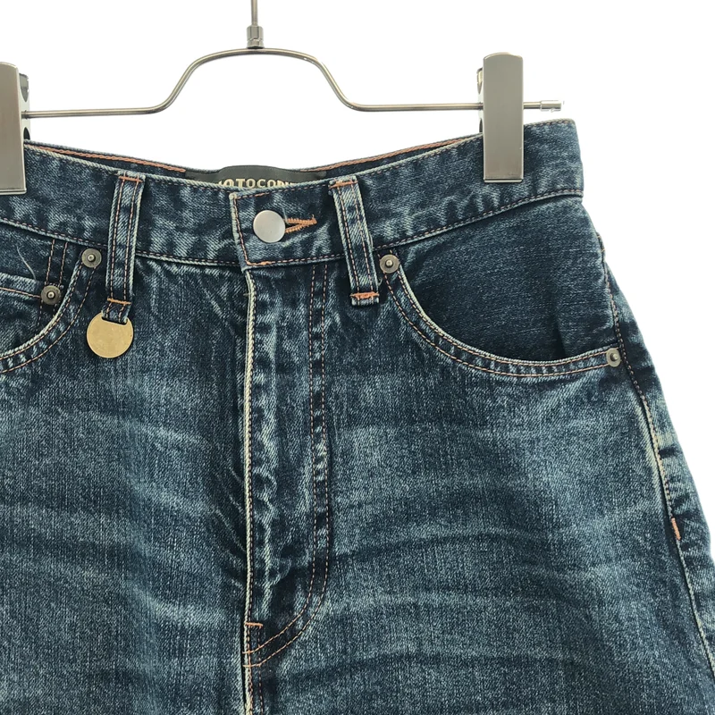 PHOTOCOPIEU / フォトコピュー | WIDE-LEG SLIT JEANS (DEVON ) /  ワイドレッグ スリットデニムパンツ | 36 | レディース