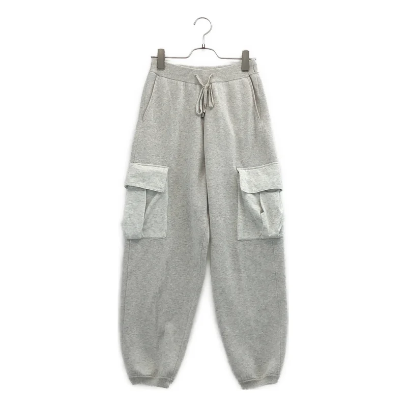 AMERI / アメリ | MEDI SWEAT LIKE KNIT PANTS / ミディ スウェットライク ニットパンツ | S | レディース