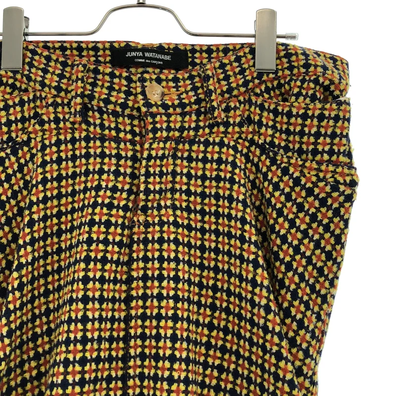 JUNYA WATANABE COMME des GARCONS / ジュンヤワタナベ | 2004AW | ウール ツイード チェック マーメイドスカート | M | レディース