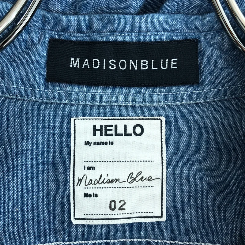 MADISON BLUE / マディソンブルー | ハンプトン シャンブレーシャツ | 2 | レディース