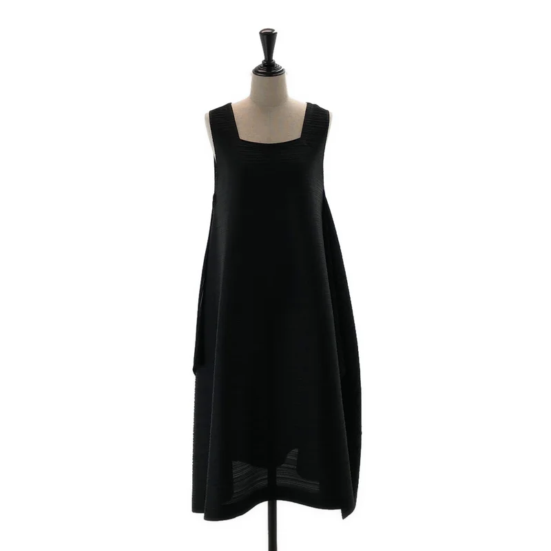 PLEATS PLEASE ISSEY MIYAKE / プリーツプリーズイッセイミヤケ | プリーツ スリーブレス ワンピース | 3 | レディース