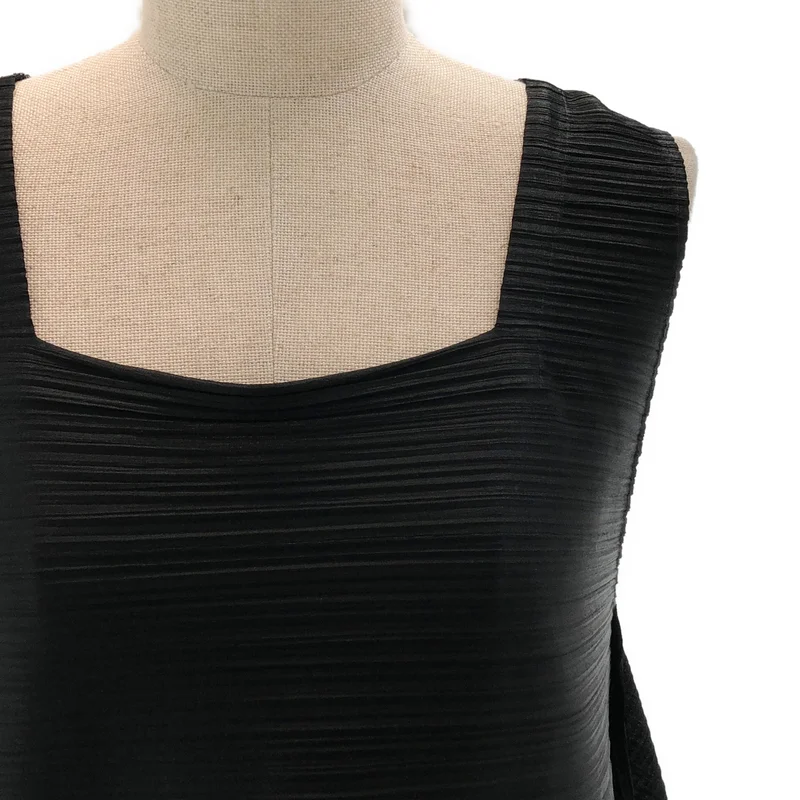 PLEATS PLEASE ISSEY MIYAKE / プリーツプリーズイッセイミヤケ | プリーツ スリーブレス ワンピース | 3 | レディース