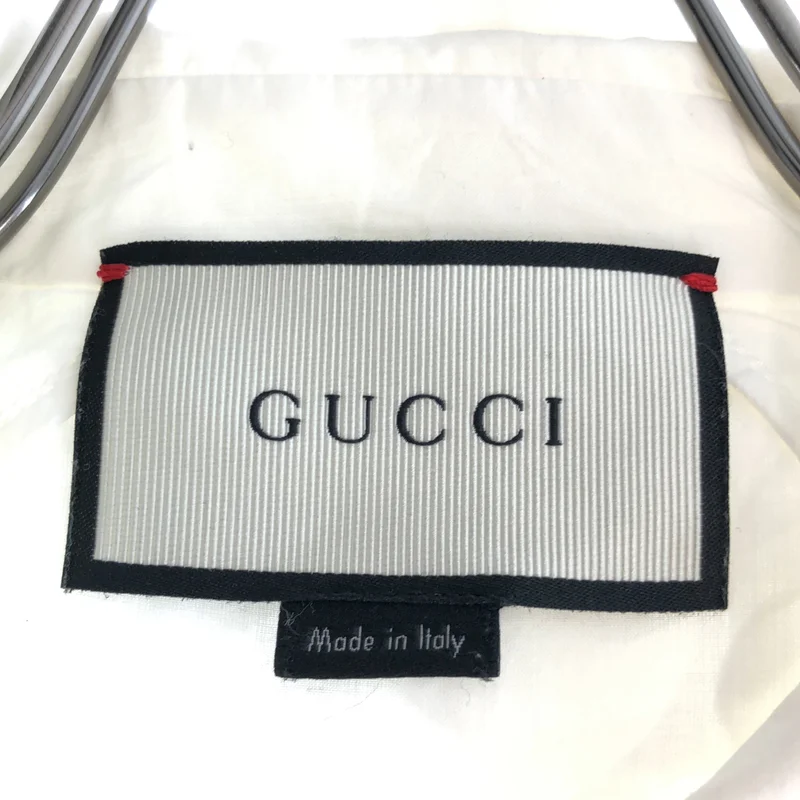 GUCCI / グッチ | 2016 | コットン フリル切替 ロングスリーブシャツ | 36 | レディース