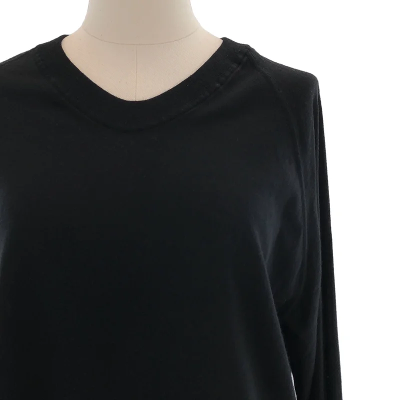 ALEXANDER WANG / アレキサンダーワン | ウール サイドスリット クルーネックニット | XS | レディース