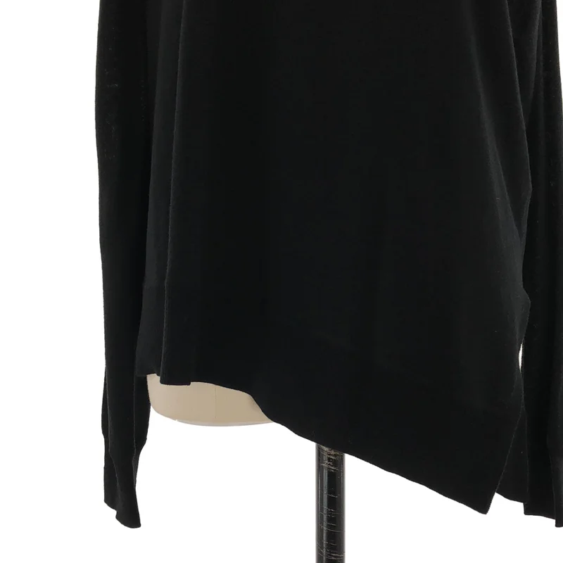 ALEXANDER WANG / アレキサンダーワン | ウール サイドスリット クルーネックニット | XS | レディース
