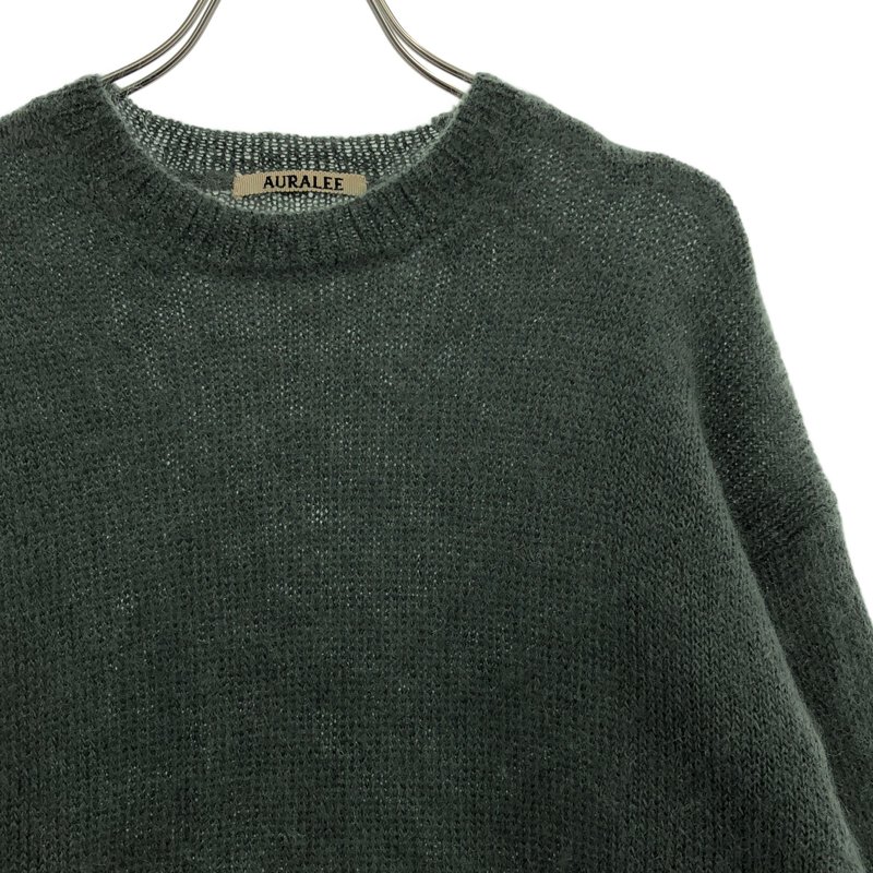 AURALEE / オーラリー | SUPER KID MOHAIR KNIT PULLOVER ニット | 0 | レディース