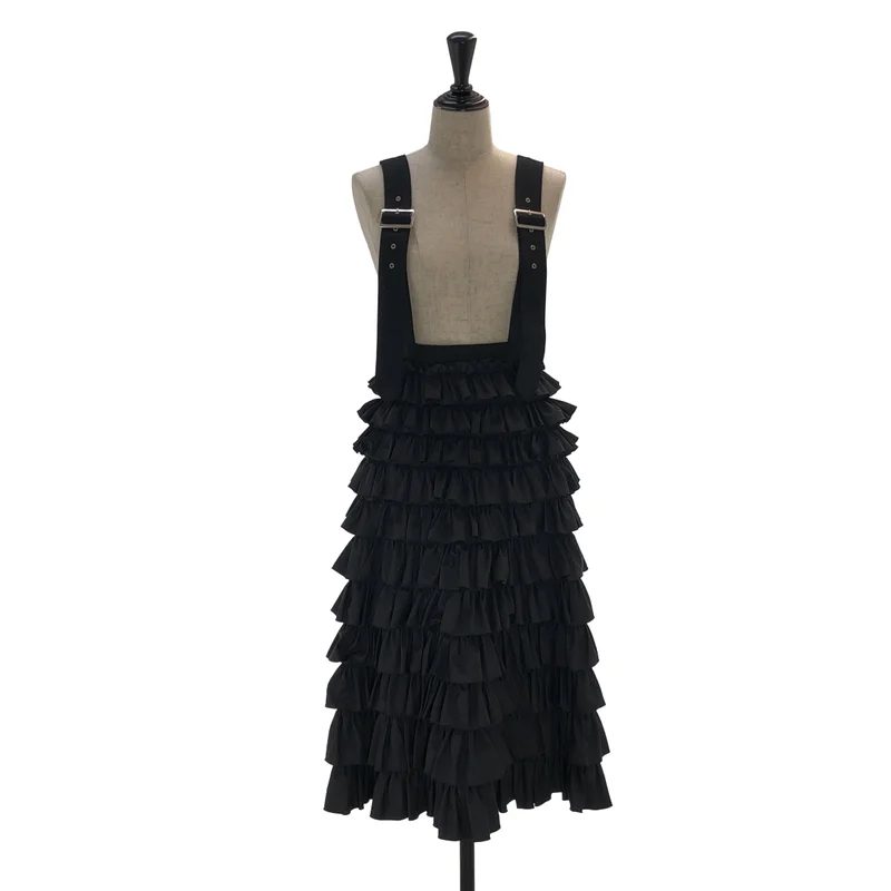 noir kei ninomiya / ノワールケイニノミヤ | 2020SS | フリル 吊り スカート 3E-A015 | XS | レディース