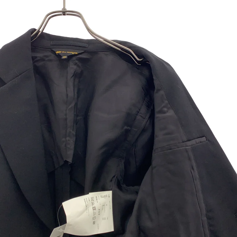 COMME des GARCONS / コムデギャルソン | 2020AW | ギャザースリーブ 燕尾 テーラードジャケット | XS | レディース