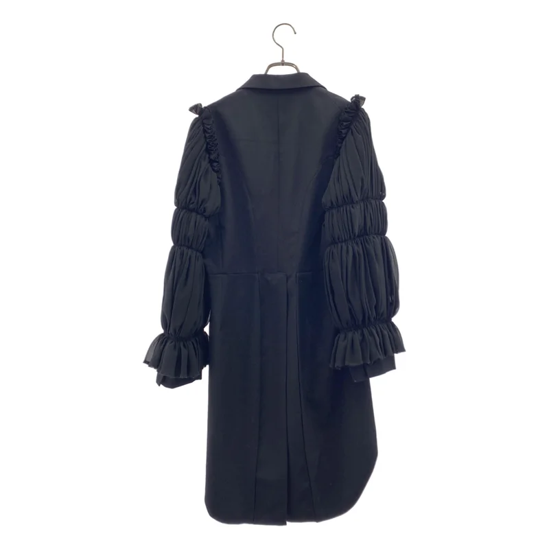 COMME des GARCONS / コムデギャルソン | 2020AW | ギャザースリーブ 燕尾 テーラードジャケット | XS | レディース