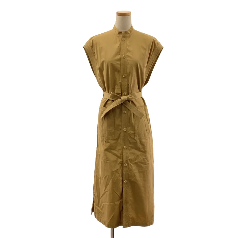 AURALEE / オーラリー | Washed Cavalry Twill OnePiece ノースリーブ ワンピース | 1 | レディース