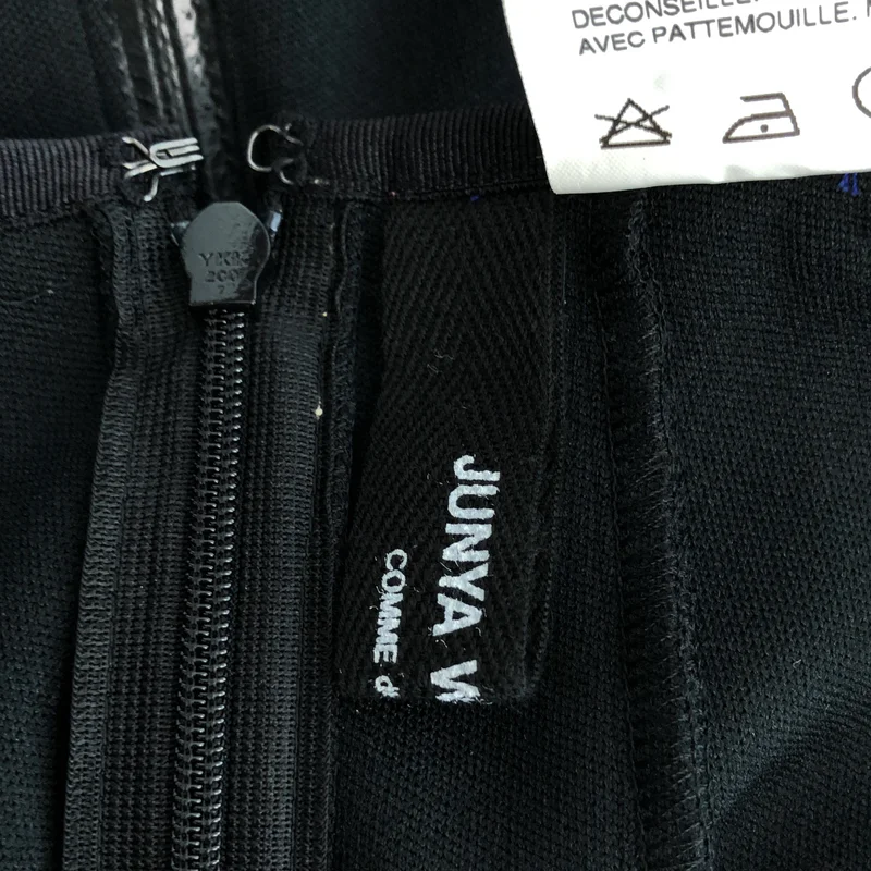 JUNYA WATANABE COMME des GARCONS / ジュンヤワタナベ | 2013SS | メッシュ切り替え マルチジップ プリーツスカート | S | レディース