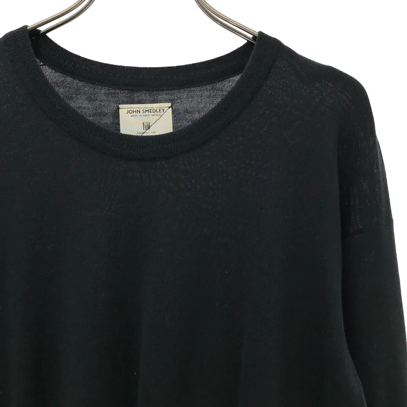 N.HOOLYWOOD / エヌハリウッド | × JOHN SMEDLEY / ウール クルーネックニット | M | メンズ
