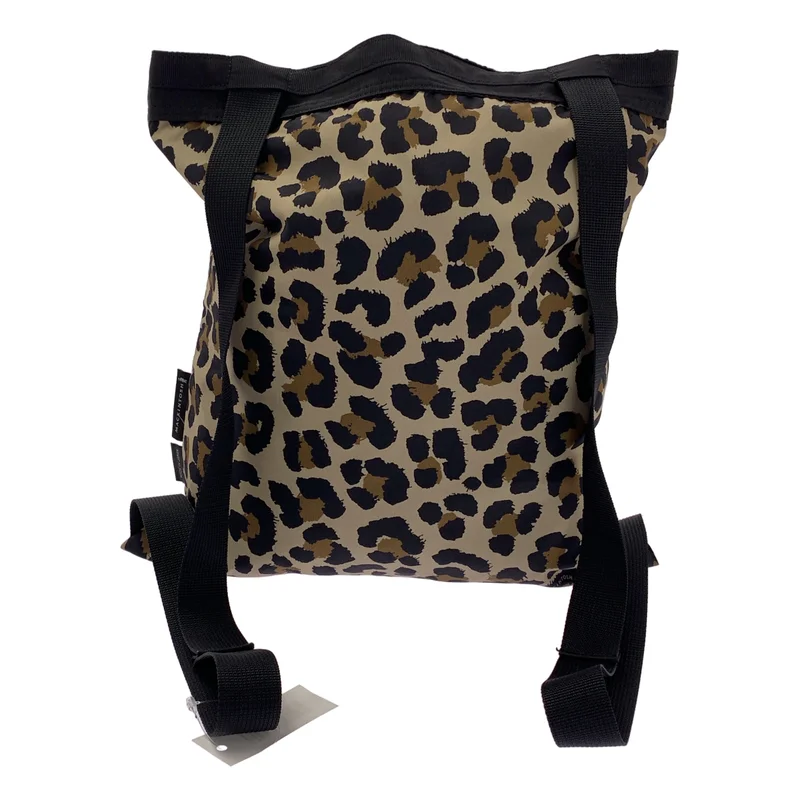 MACKINTOSH / マッキントッシュ | 総柄 レオパード ロゴ バックパック リュック |