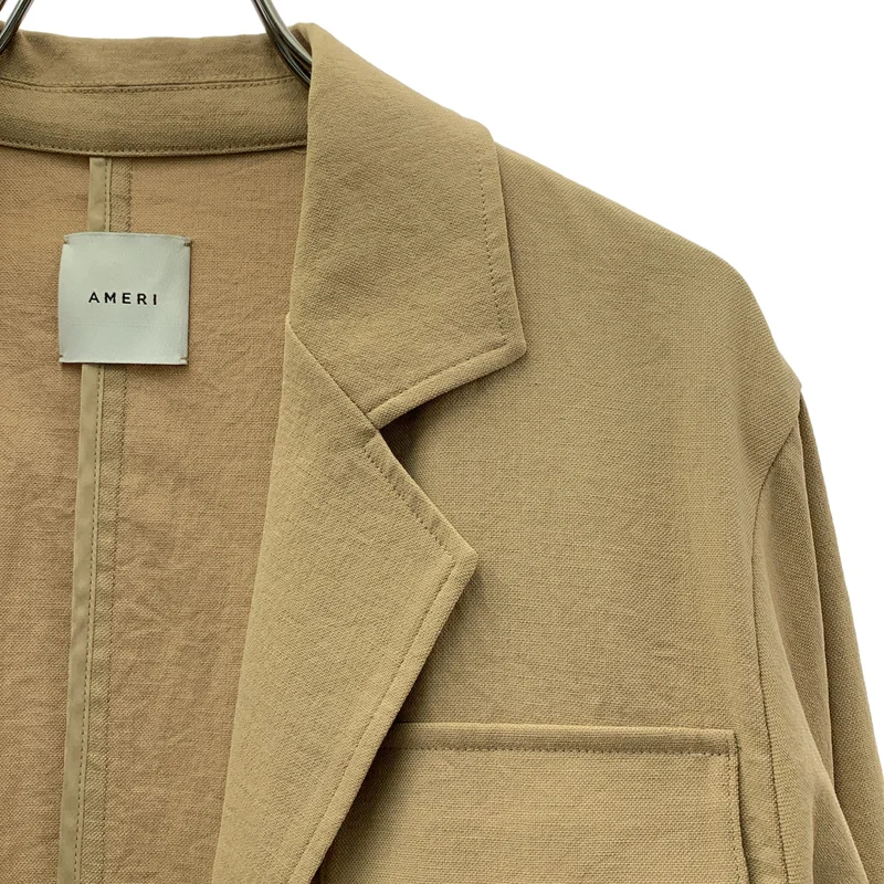 AMERI / アメリ | セットアップ /  LITTLE LINEN SET ジャケット パンツ | F | レディース