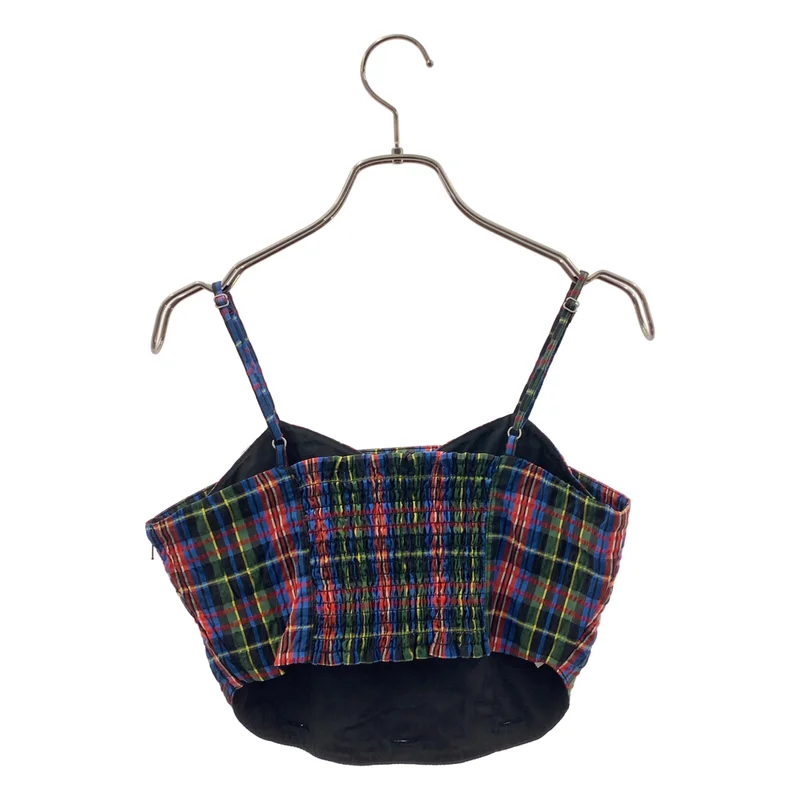 AMERI / アメリ | CHECK SET UP DRESS セットアップ / キャミソール スカート | S | レディース