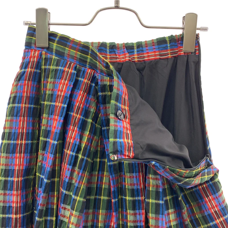 AMERI / アメリ | CHECK SET UP DRESS セットアップ / キャミソール スカート | S | レディース