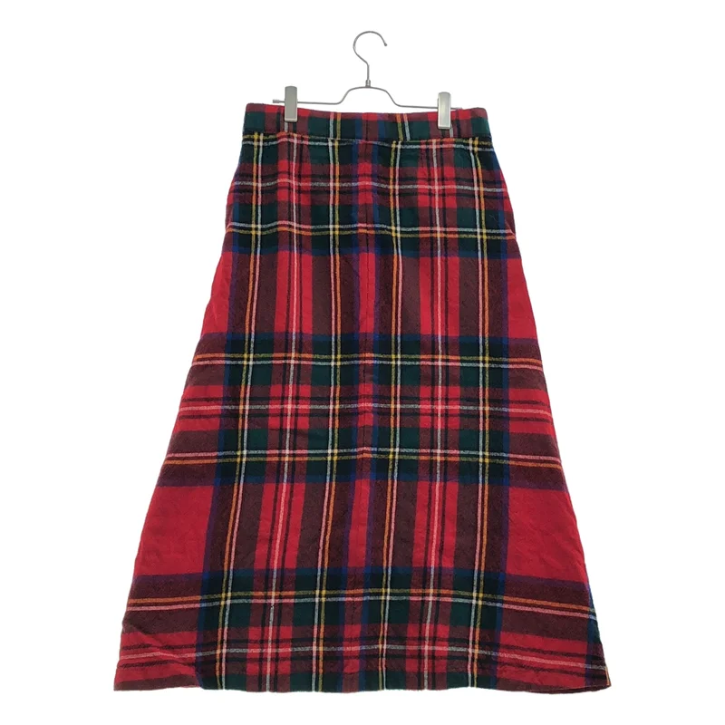 COMME des GARCONS / コムデギャルソン | 2000AW | チェック ロング スカート GS-04010M | M | レディース