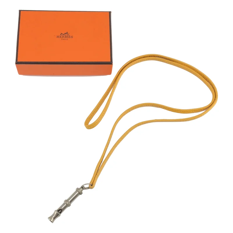 HERMES / エルメス | シフレ ドッグホイッスル ネックレス |