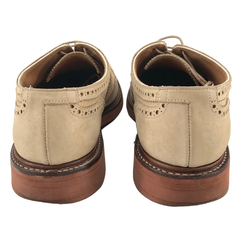 CROCKETT&JONES / クロケット&ジョーンズ | × BARNEYS NEWYORK / 別注 スエード ウィングチップ レースアップシューズ | 8 1/2 | メンズ