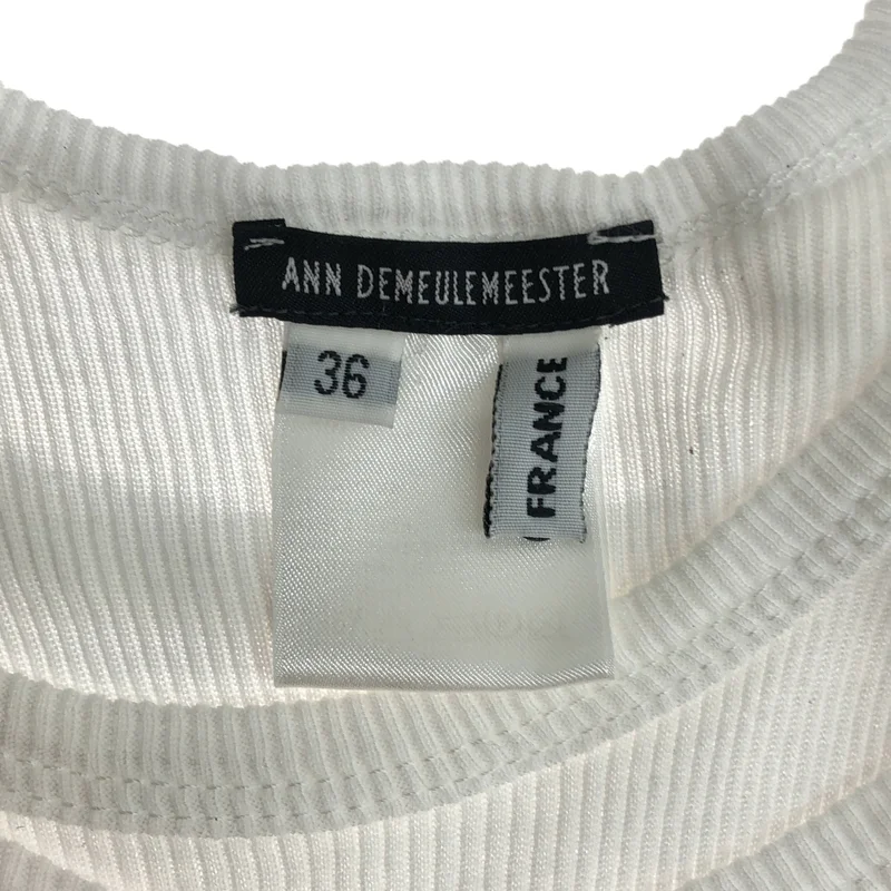 ANN DEMEULEMEESTER / アンドゥムルメステール | レイヤード タンクトップ 352-02-86013 | 36 | レディース