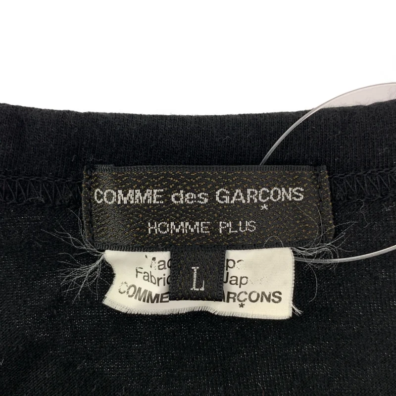 COMME des GARCONS HOMME PLUS / コムデギャルソンオムプリュス | 2017SS | コットン クルーネック ロング Tシャツ カットソー | L | メンズ