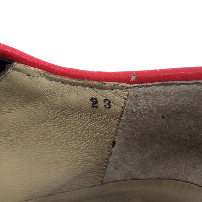 COMME des GARCONS / コムデギャルソン | グローブモチーフ アンクルベルト レザーシューズ | 23 | レディース