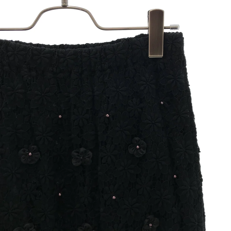 tricot COMME des GARCONS / トリココムデギャルソン | 2012SS | フラワー エンブロイダリー レース スカート |