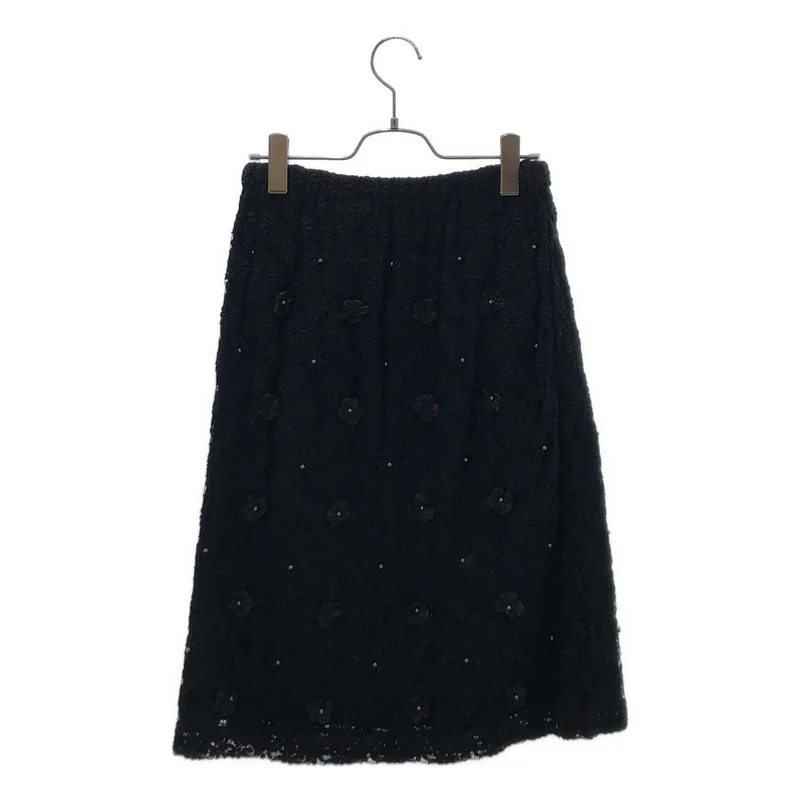 tricot COMME des GARCONS / トリココムデギャルソン | 2012SS | フラワー エンブロイダリー レース スカート |
