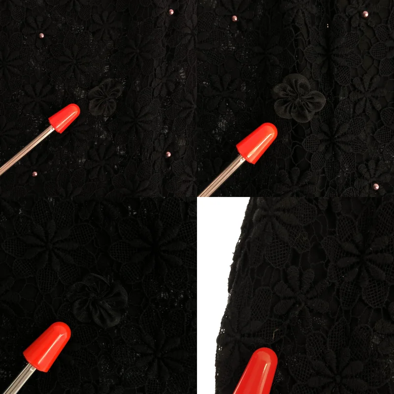 tricot COMME des GARCONS / トリココムデギャルソン | 2012SS | フラワー エンブロイダリー レース スカート |