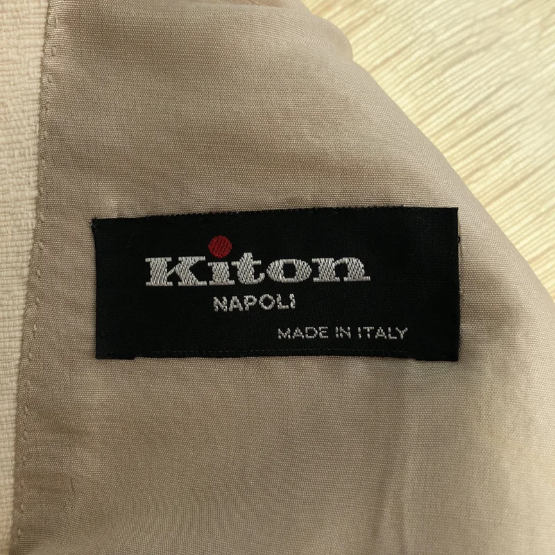 Kiton / キートン | コットン リネン ジャケット | 42 | レディース