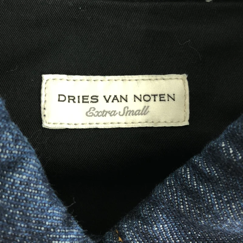 DRIES VAN NOTEN / ドリスヴァンノッテン | 2023SS | オーバーサイズ デニムシャツ | XS | レディース