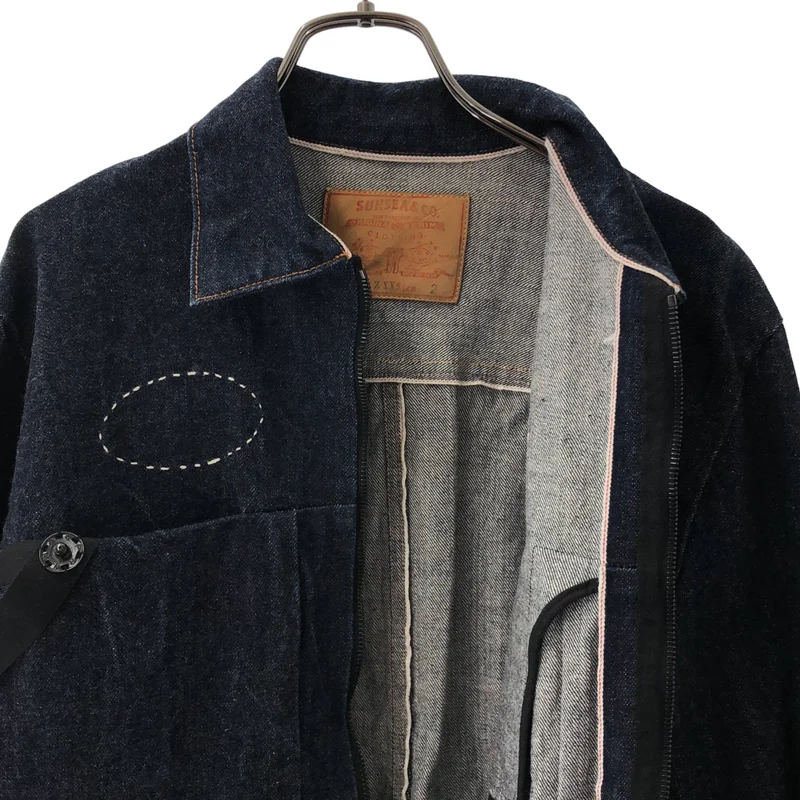SUNSEA / サンシー | 2023AW | 506ZXX CUSTOM ジップアップ デニムジャケット | 2 | メンズ