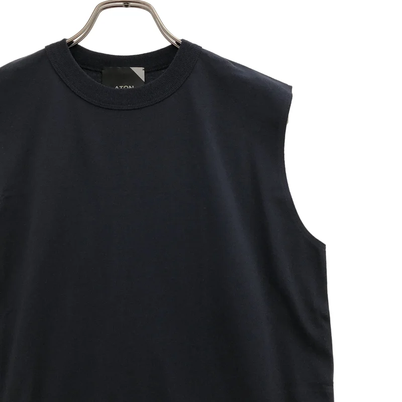 ATON / エイトン | SUVIN AIR SPINNING ROUND HEM TANK TOP トップス | 2 | レディース