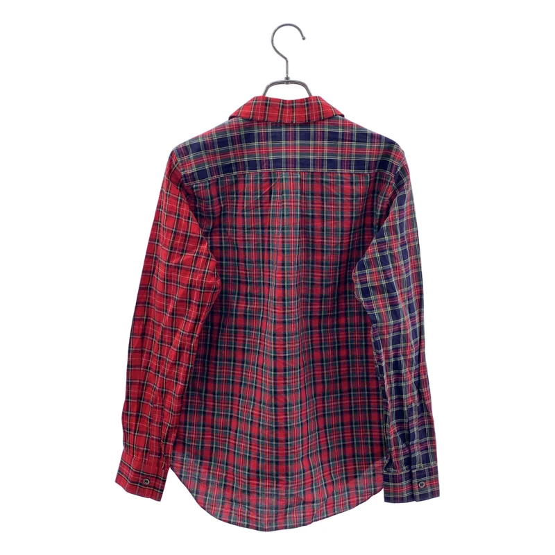 COMME des GARCONS GIRL / コムデギャルソンガール | 2020AW | タータンチェック 丸襟 シャツ ブラウス | S | レディース