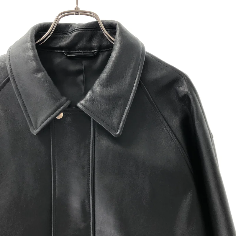 UNIVERSAL PRODUCTS / ユニバーサルプロダクツ | 2024AW | GOATLEATHER DRIZZLER JACKET / ゴートレザー ドリズラージャケット | 3 | メンズ