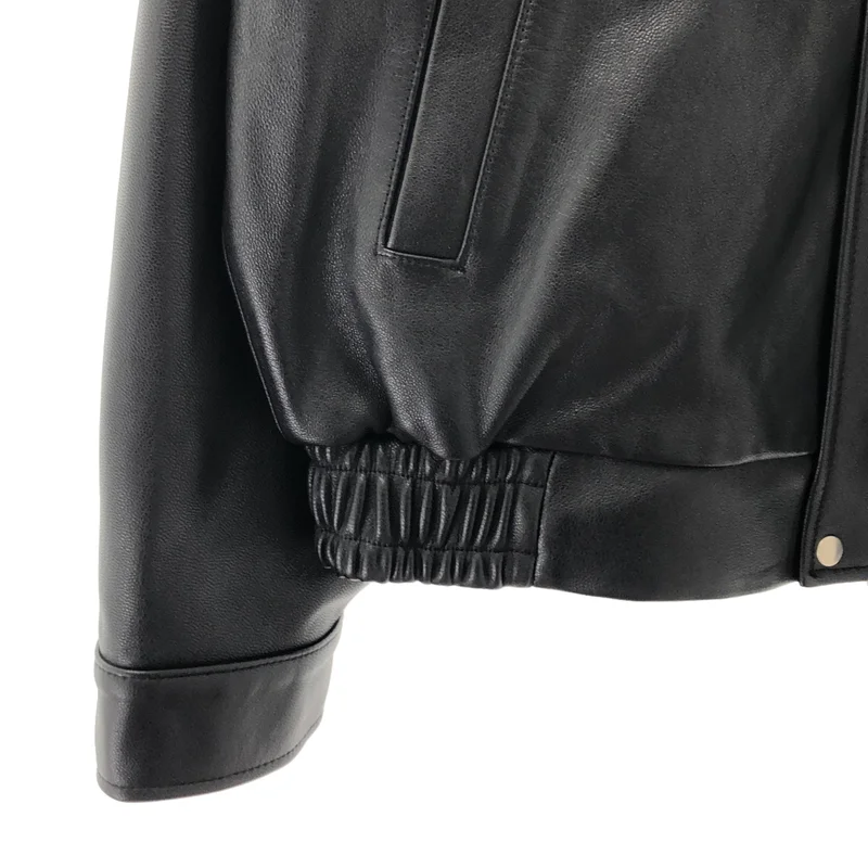 UNIVERSAL PRODUCTS / ユニバーサルプロダクツ | 2024AW | GOATLEATHER DRIZZLER JACKET / ゴートレザー ドリズラージャケット | 3 | メンズ