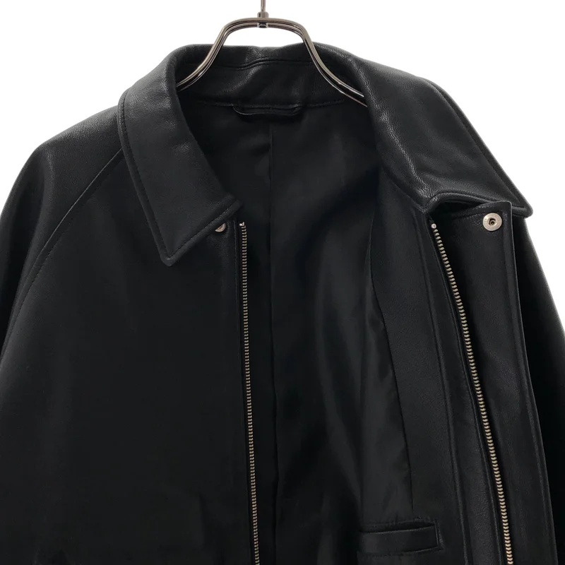 UNIVERSAL PRODUCTS / ユニバーサルプロダクツ | 2024AW | GOATLEATHER DRIZZLER JACKET / ゴートレザー ドリズラージャケット | 3 | メンズ